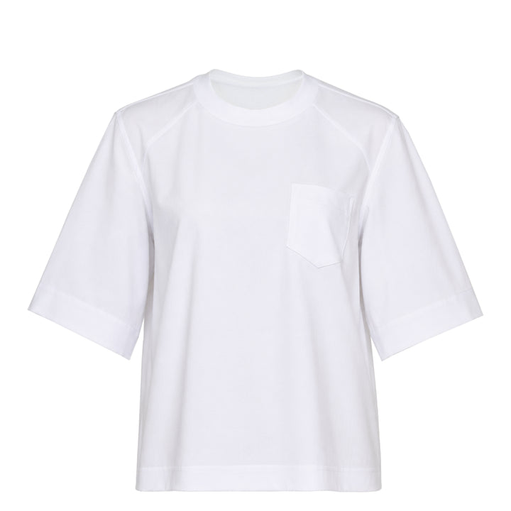 Poplin Cotton Jersey Tee