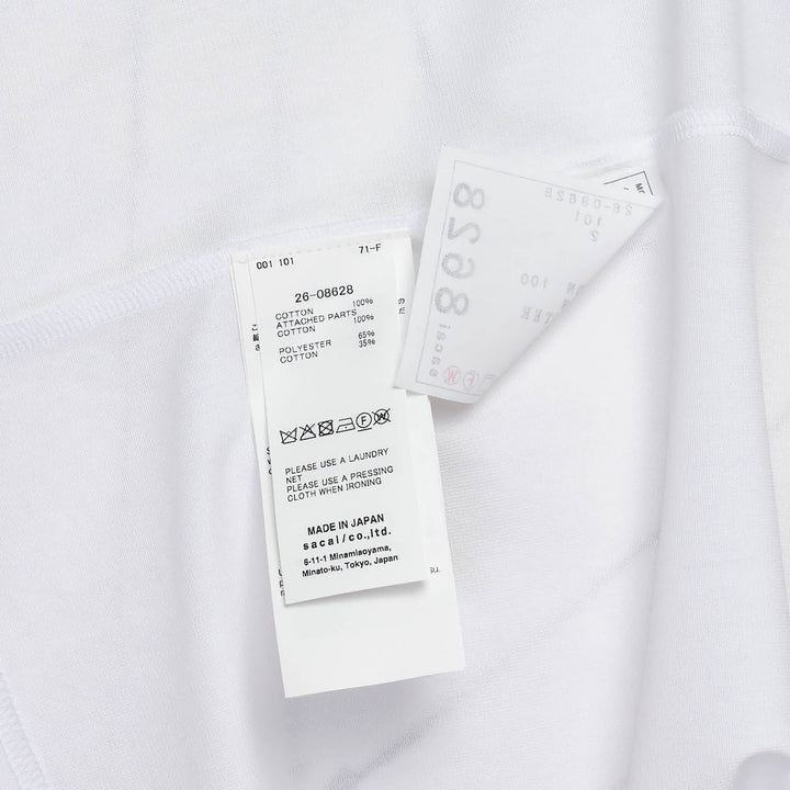 Poplin Cotton Jersey Tee