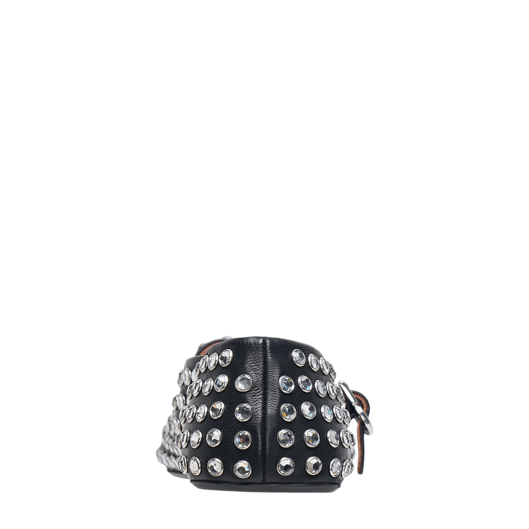 Crystal Studded Mary Jane Flats