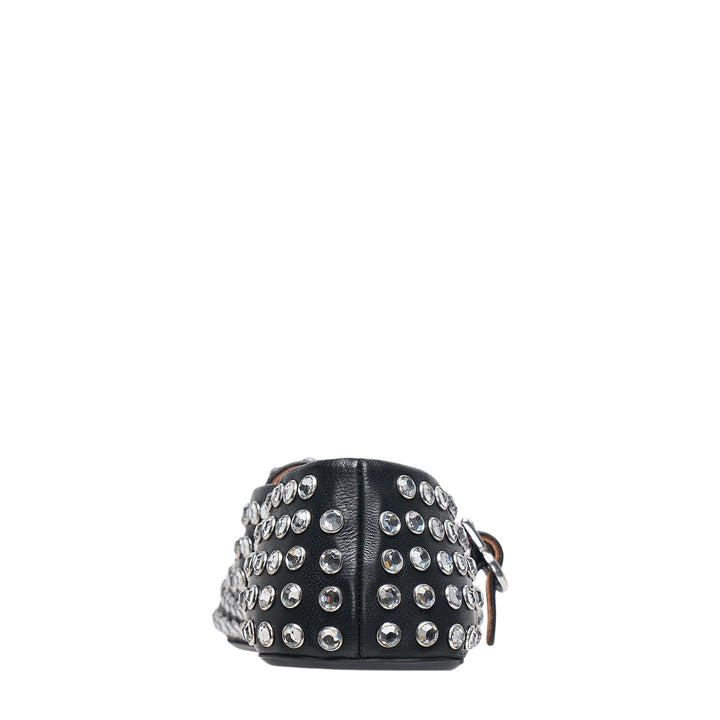 Crystal Studded Mary Jane Flats