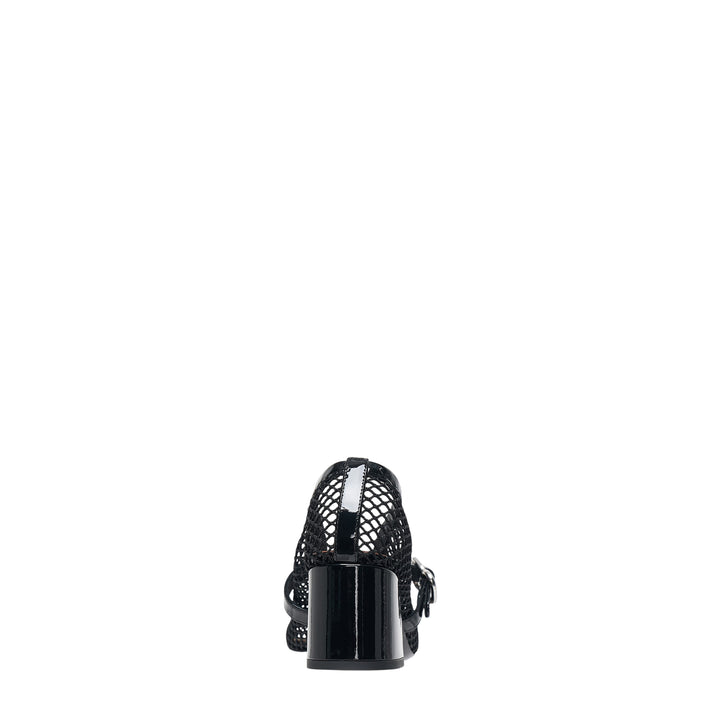 Fishnet Patent Pumps 55