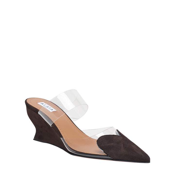 Le Coeur Wedge Mules 60