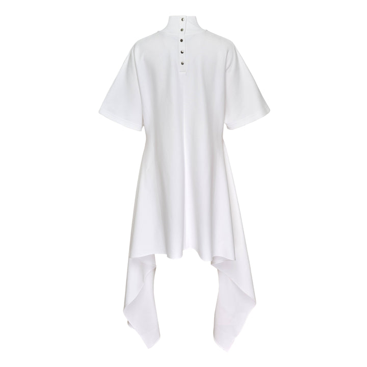 Asymmetric Cotton Jersey Tee
