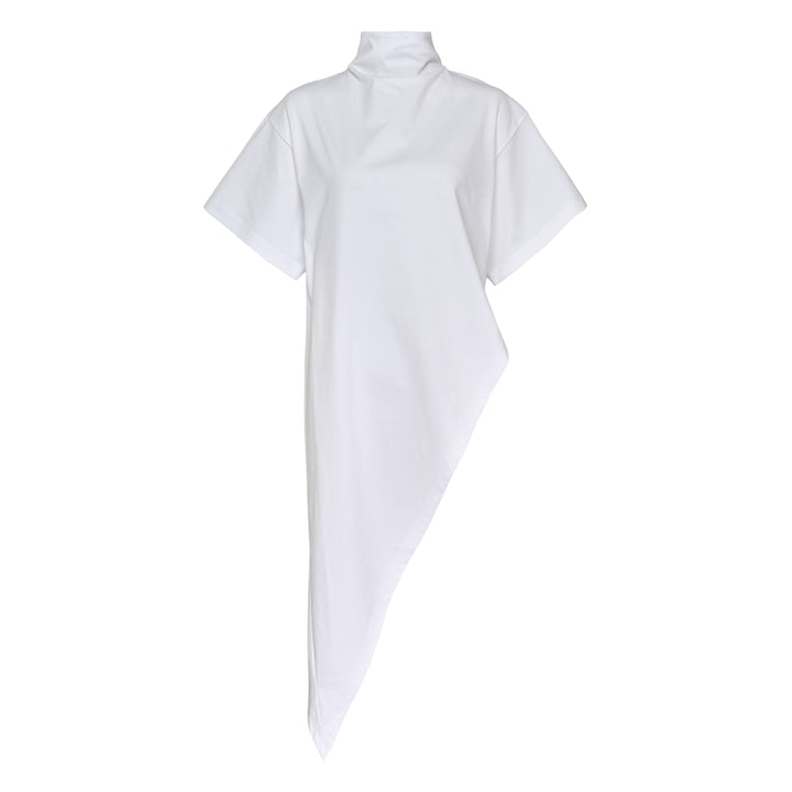 Triangle Asymmetric Cotton Jersey Tee