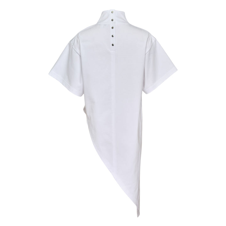 Triangle Asymmetric Cotton Jersey Tee