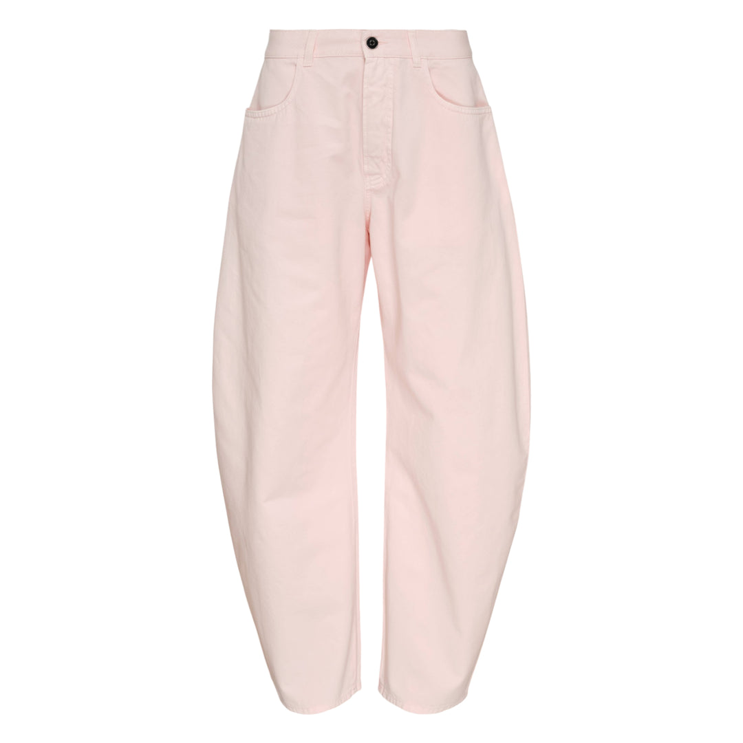 Round Tinted Denim Pants