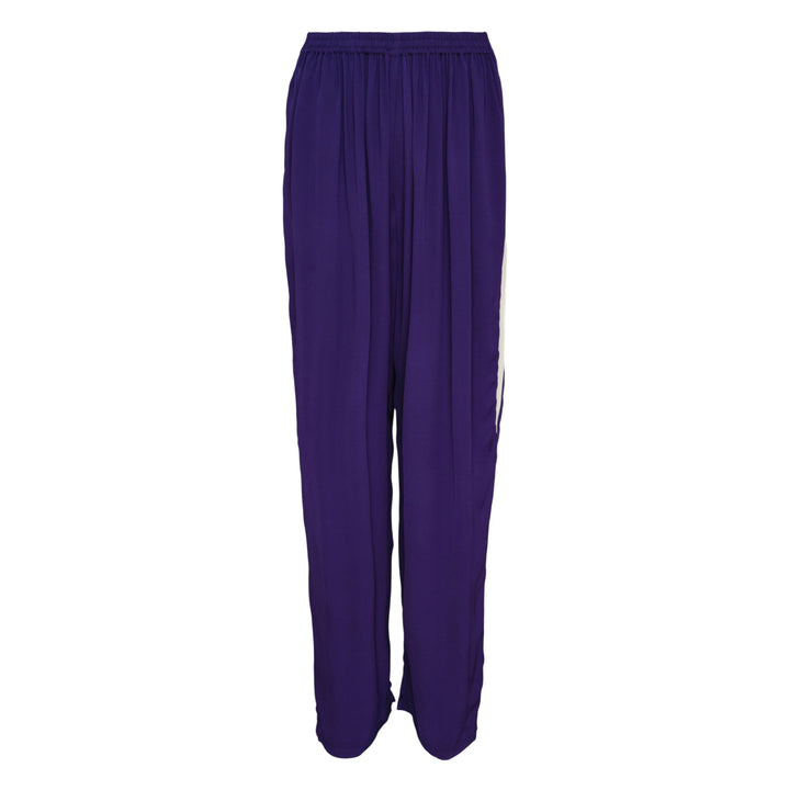 Straight Viscose Cady Pants