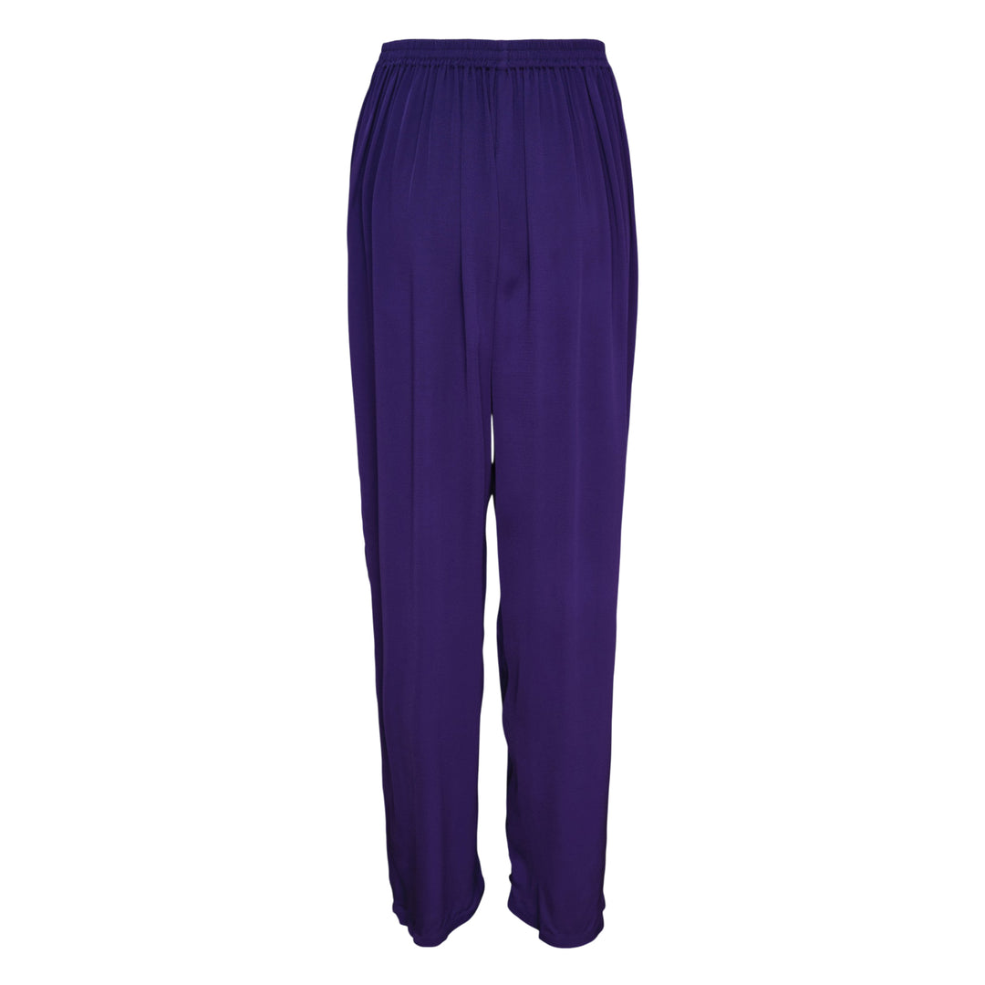 Straight Viscose Cady Pants