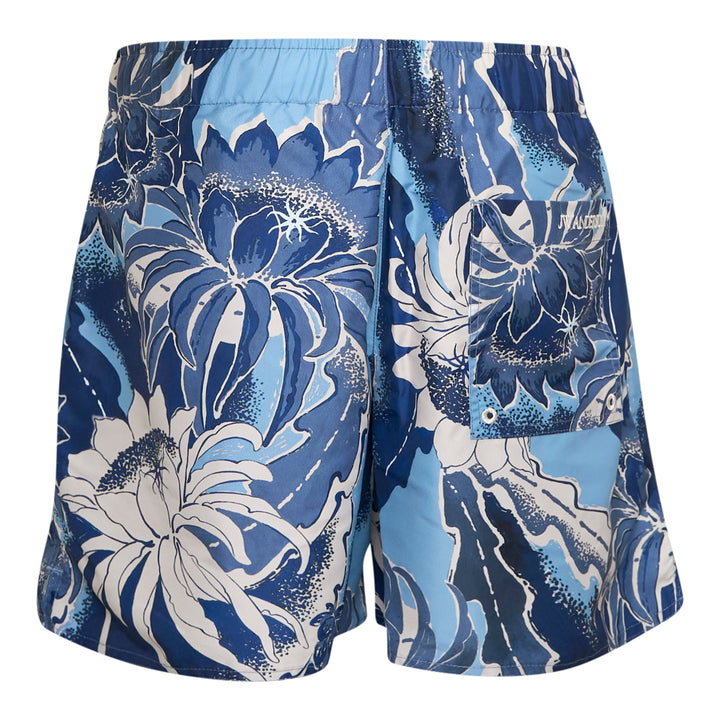 Hawaiian Print Swim Shorts