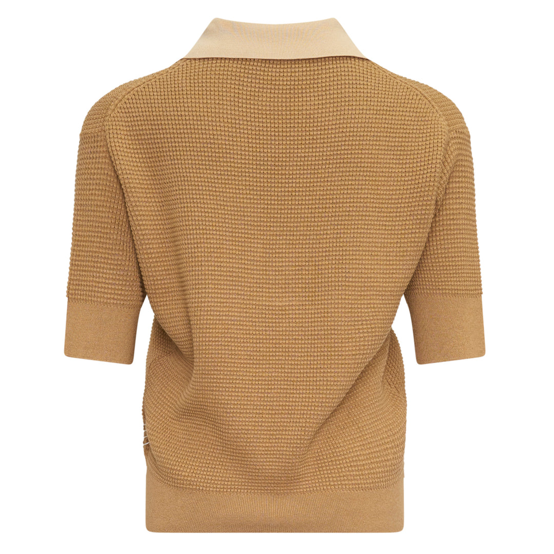 Short Sleeve Polo Jumper