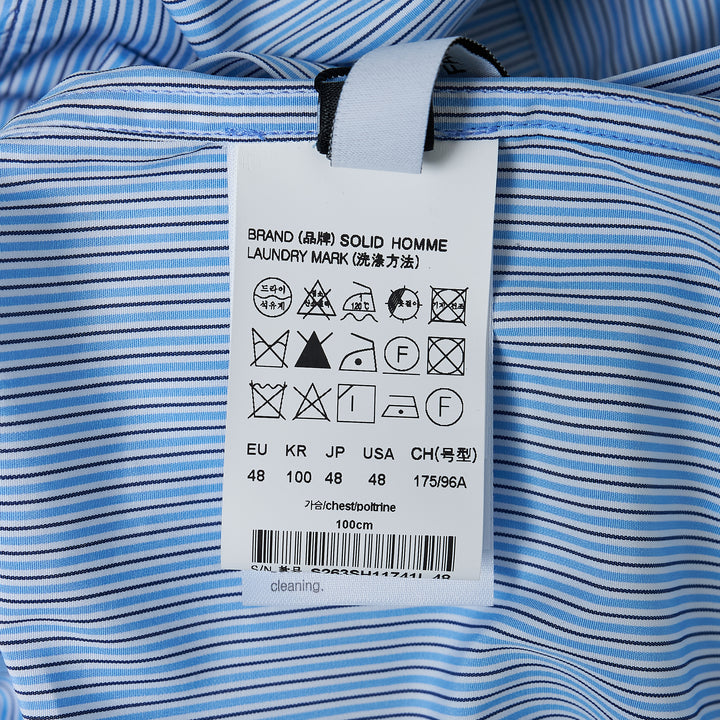 Long Sleeve Stripe Office Shirt