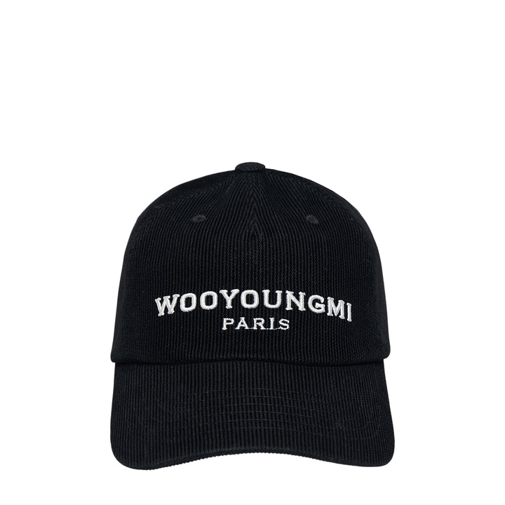 Washed Corduroy Logo Cap