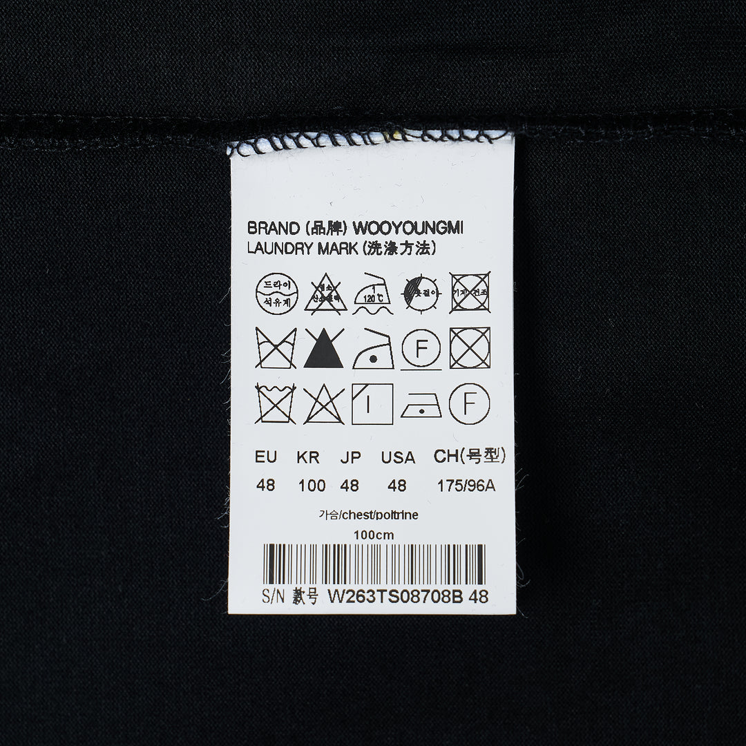 Fuzzy Embroidery Logo Tee