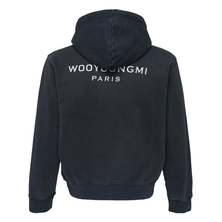 Washed Zip Up Hoodie