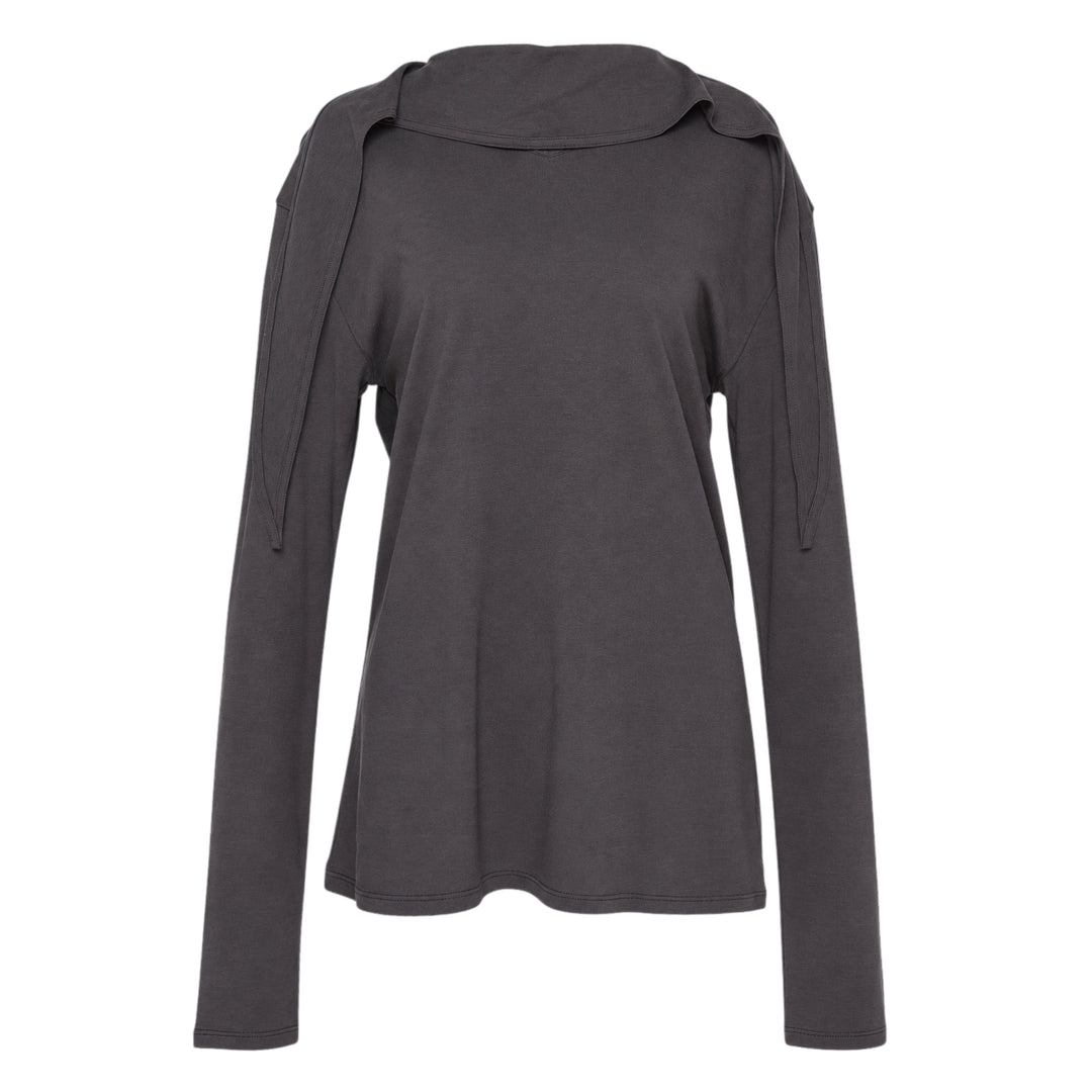 Long Sleeve Foulard Top