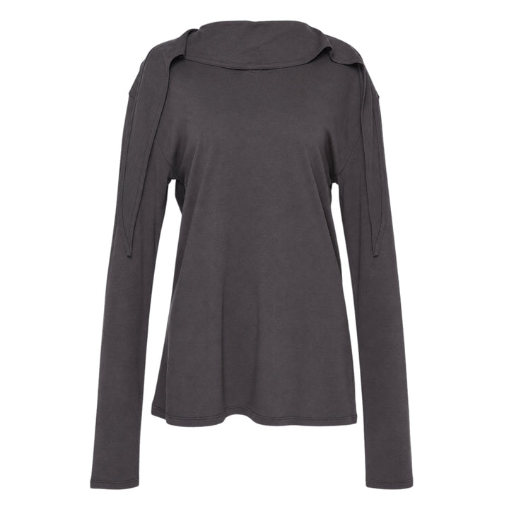 Long Sleeve Foulard Top