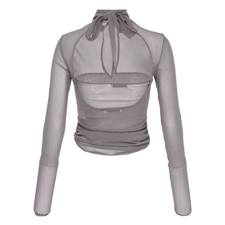 Ballerina Foulard Mesh Top