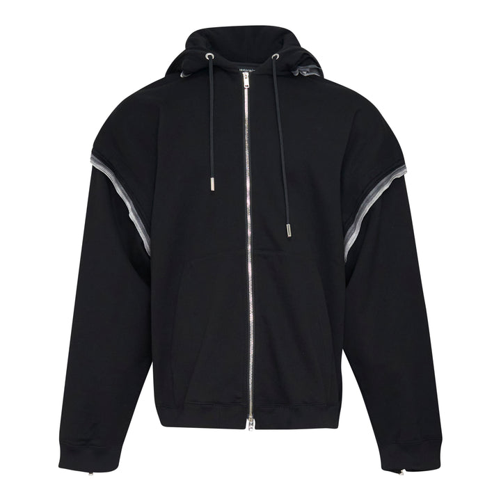 Millefeuille Zip-Up Hoodie