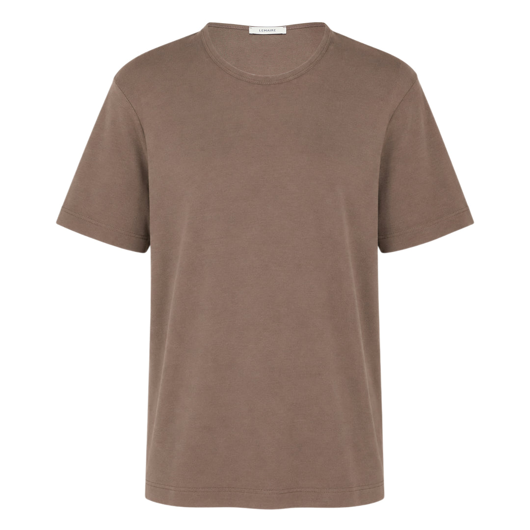 U-Neck Rib Jersey Tee