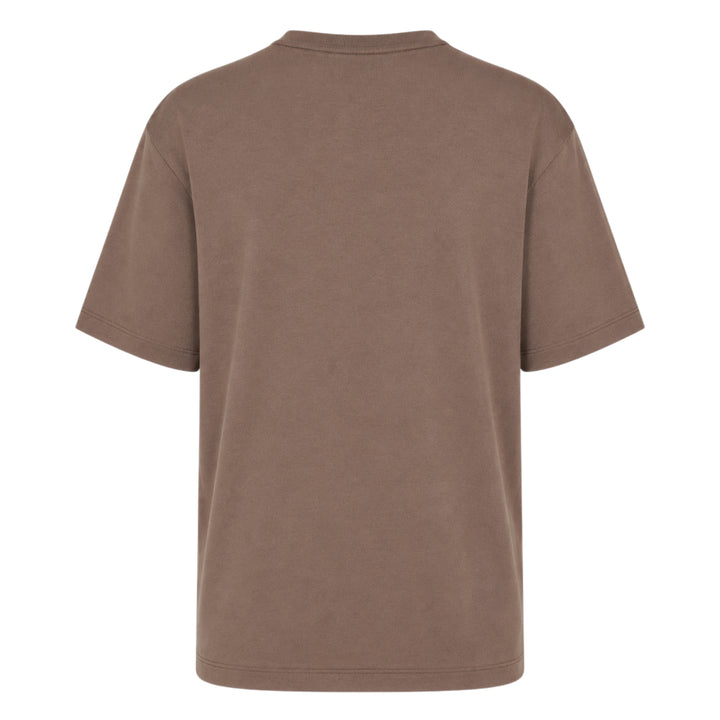 U-Neck Rib Jersey Tee