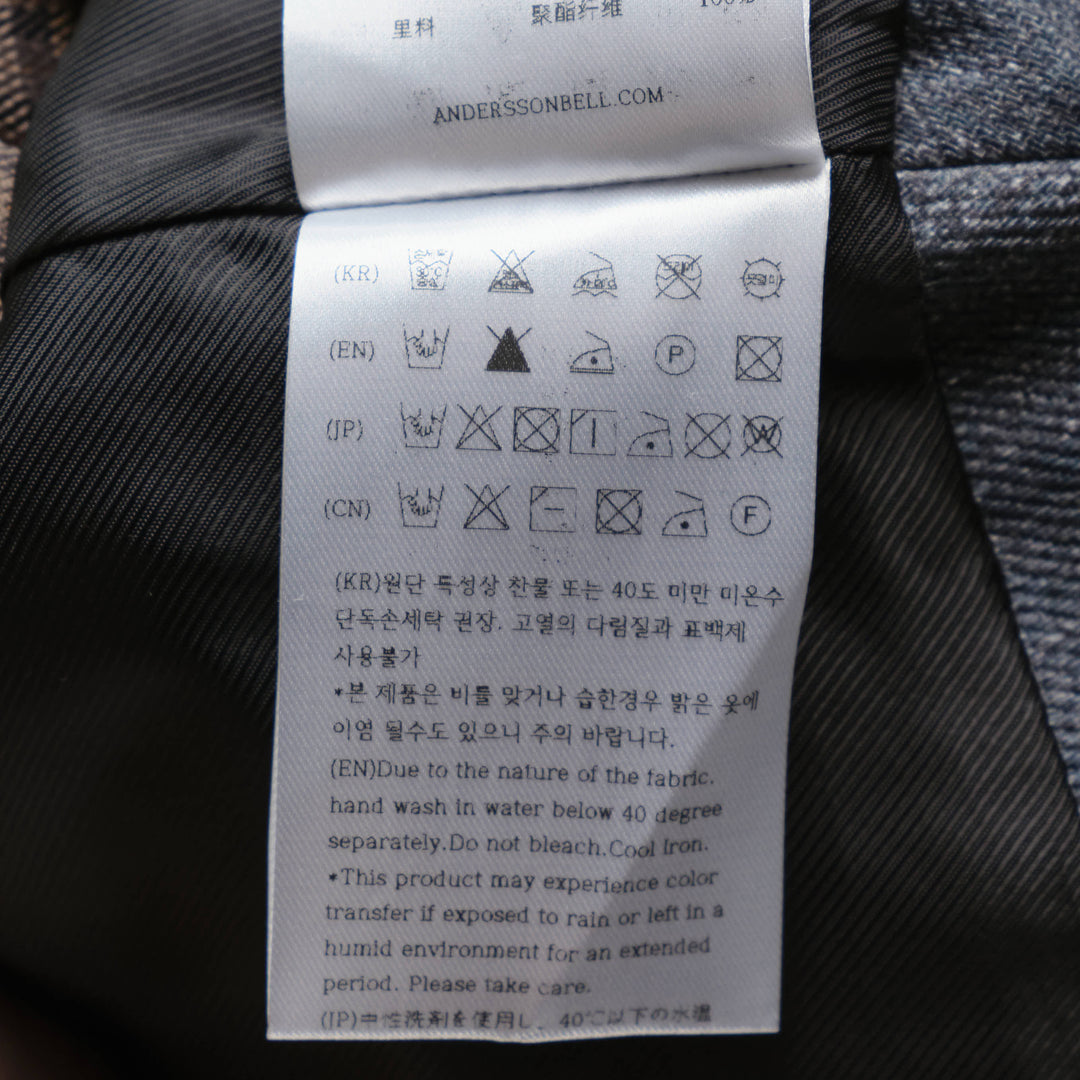 Double Belt Printed Mini Skirt