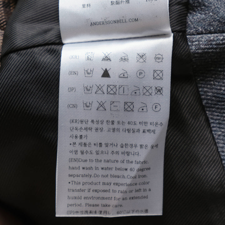 Double Belt Printed Mini Skirt