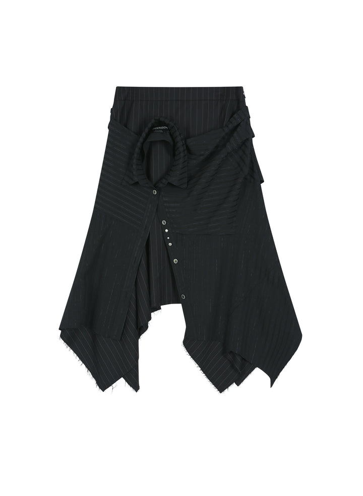 Sue Wrapped Asymmetric Skirt