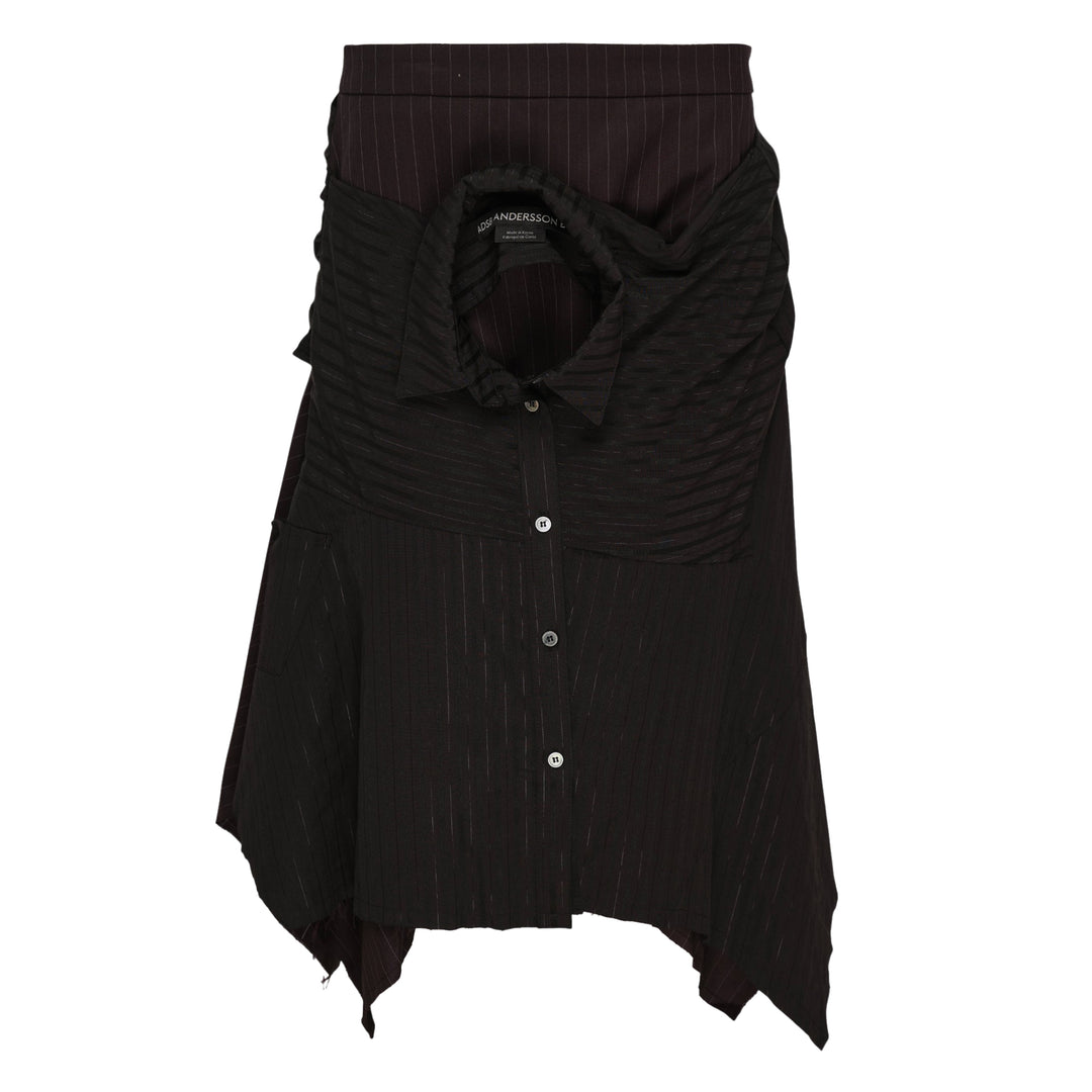 Sue Wrapped Asymmetric Skirt
