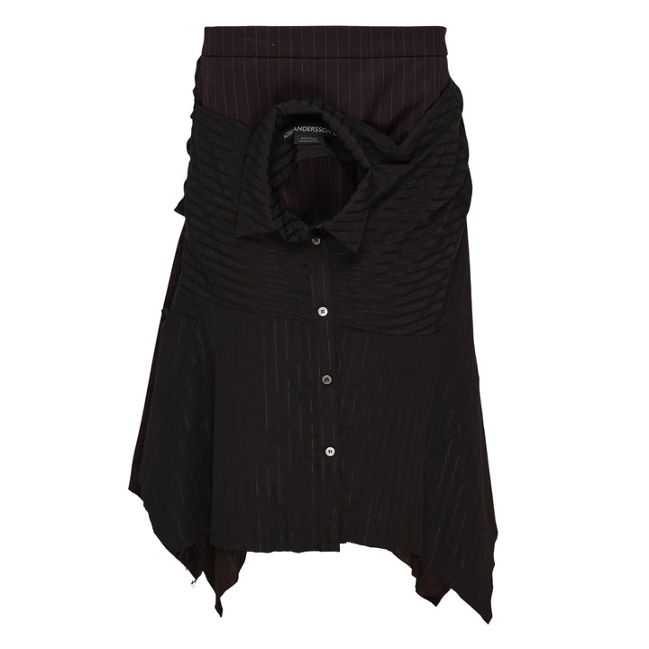 Sue Wrapped Asymmetric Skirt