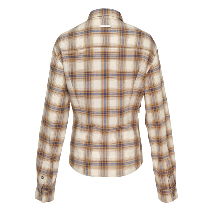 Check Studded Contour Shirt