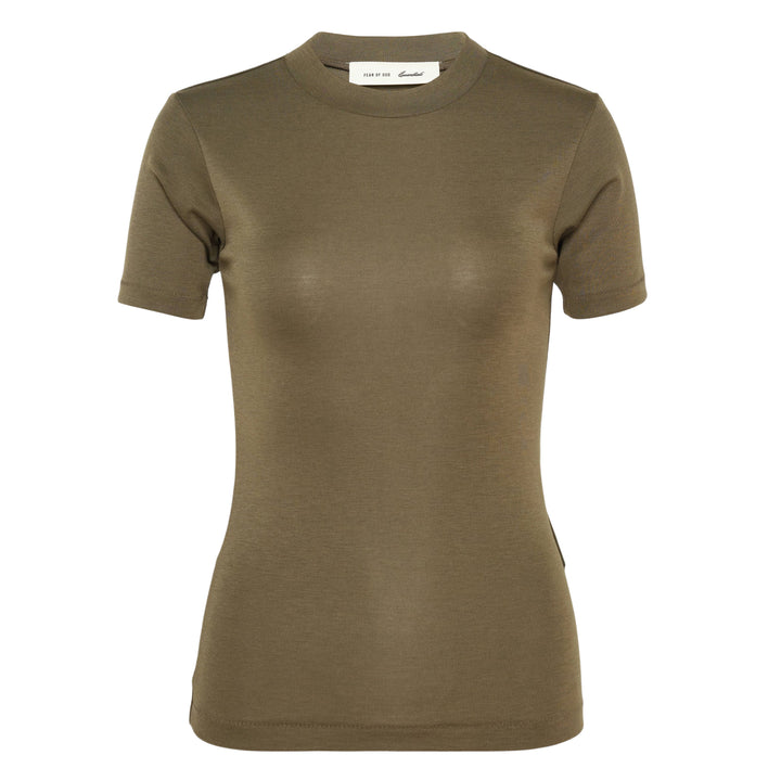 Soft Rib Fitted T-Shirt