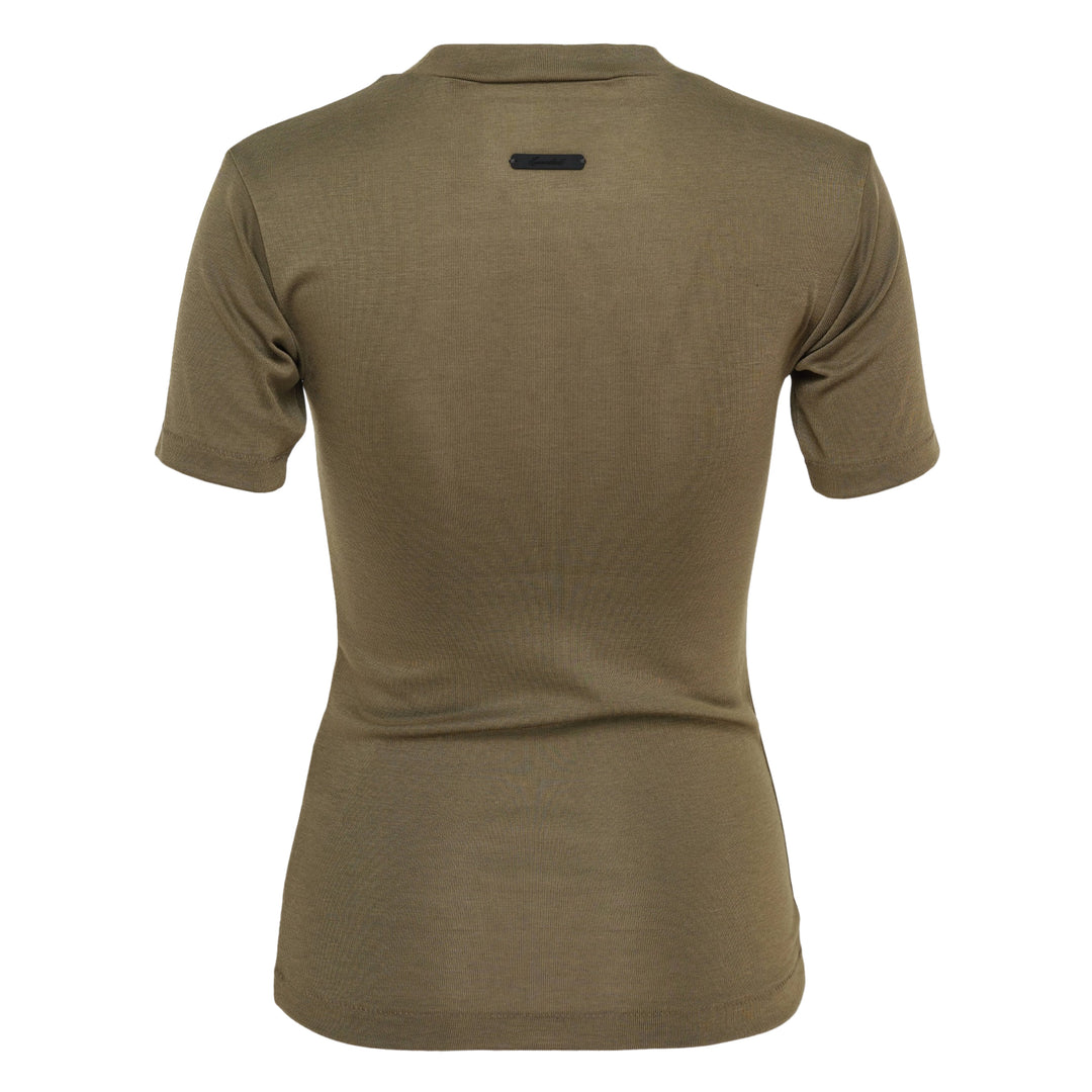 Soft Rib Fitted T-Shirt