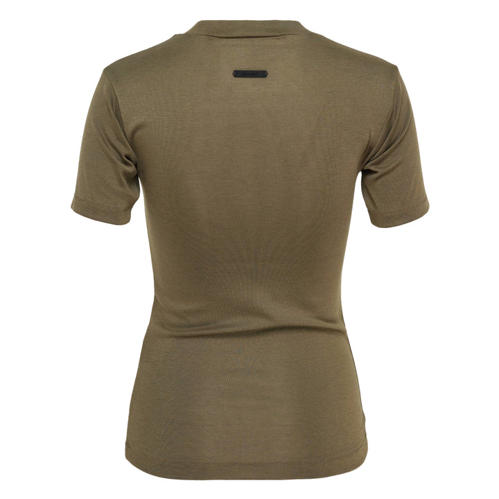 Soft Rib Fitted T-Shirt