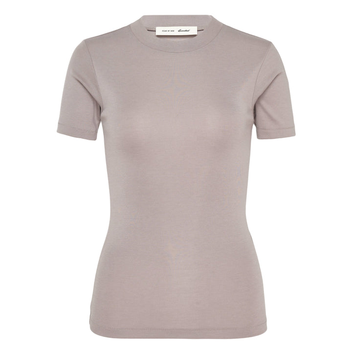 Soft Rib Fitted T-Shirt