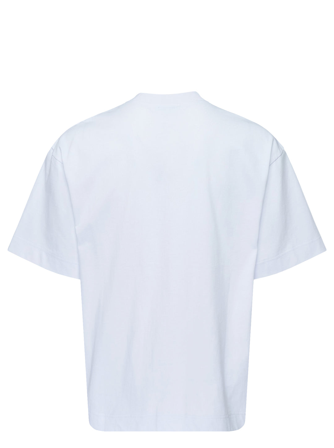 White House of Errors The Body Pocket T-Shirt with an embroidered detective scene on the chest pocket and a long printed shadow across the front - view 2