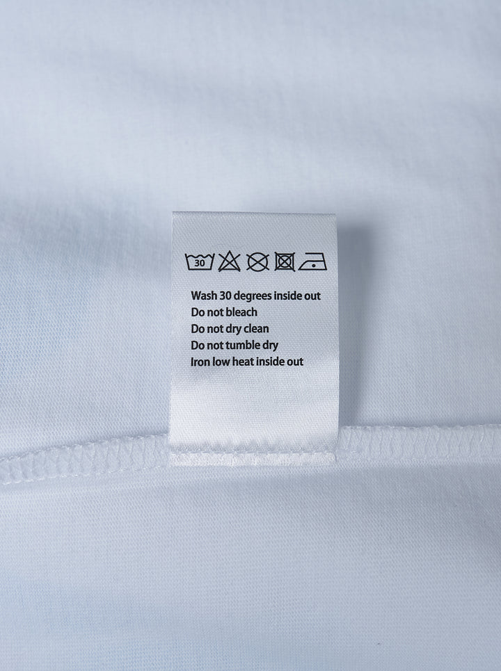 White House of Errors The Body Pocket T-Shirt with an embroidered detective scene on the chest pocket and a long printed shadow across the front - view 4