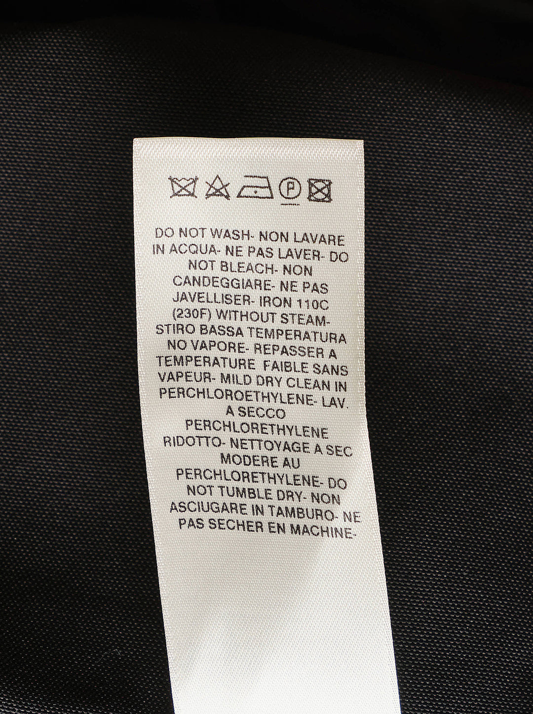 Black Rick Owens poly cotton canvas sheath dress with high waist, V-seam panelling and pointed petal hem - view 3
