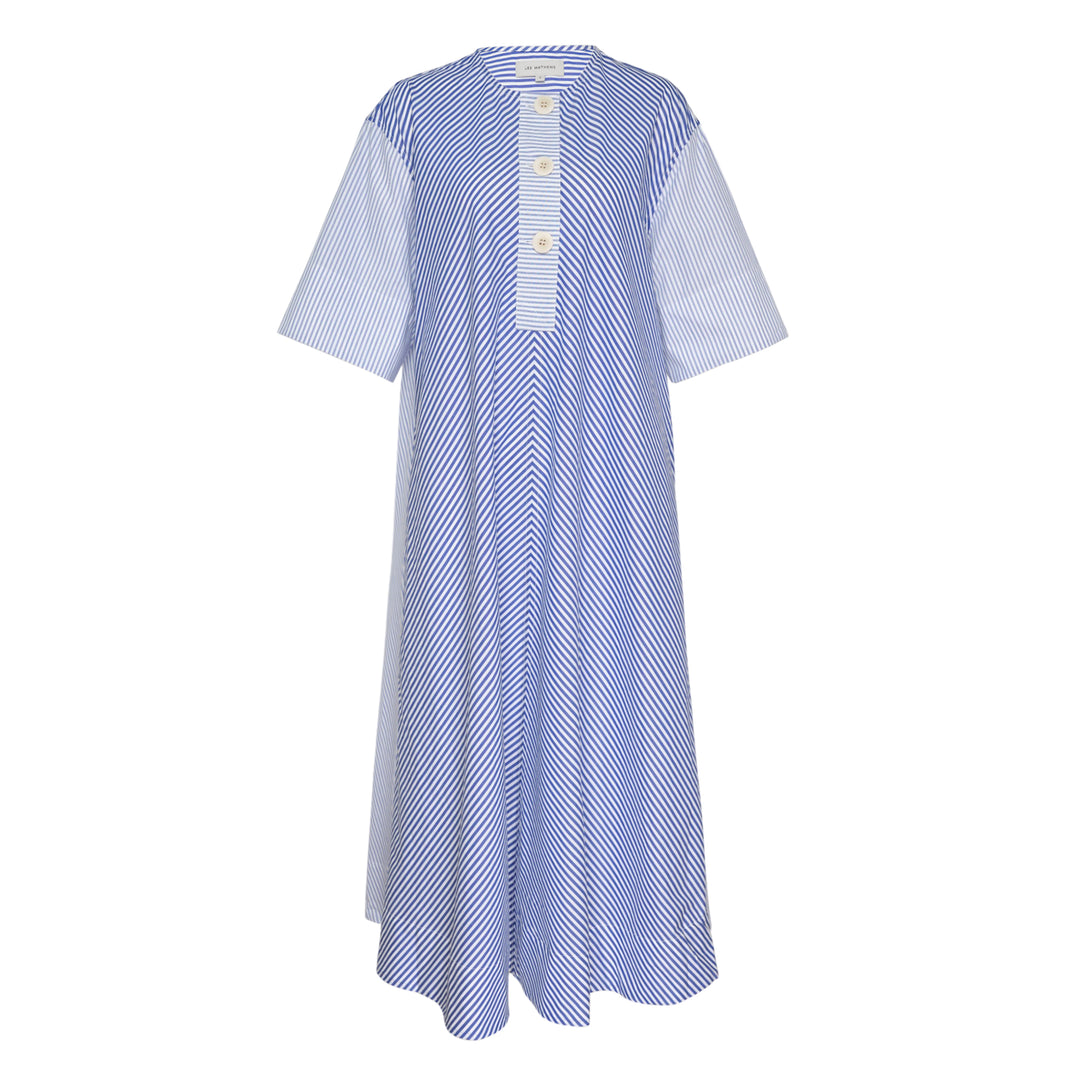 Ivy Stripe Shirt Dress