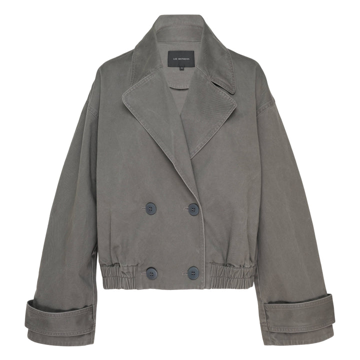 Harper Twill Double Breasted Blouson