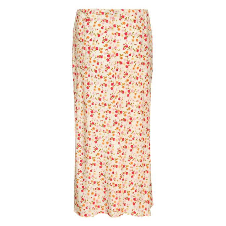 Flora Silk Bias Skirt