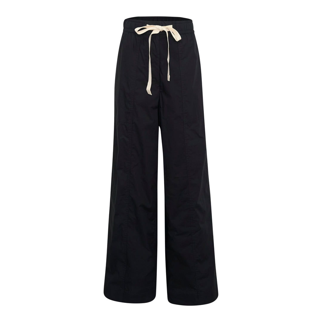 Poplin Wide Leg Pants