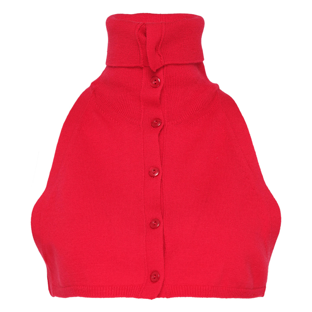 Button Up Neck Layer