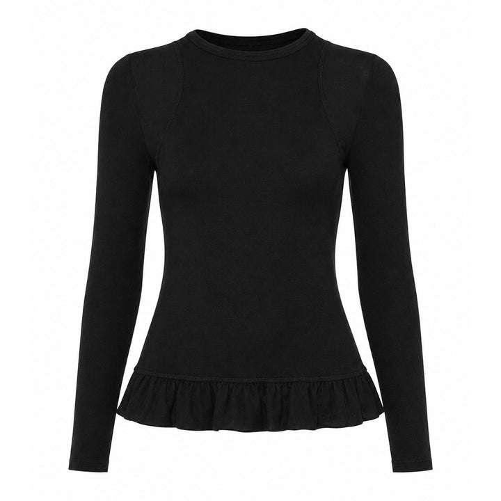 Dual Line Peplum Tee