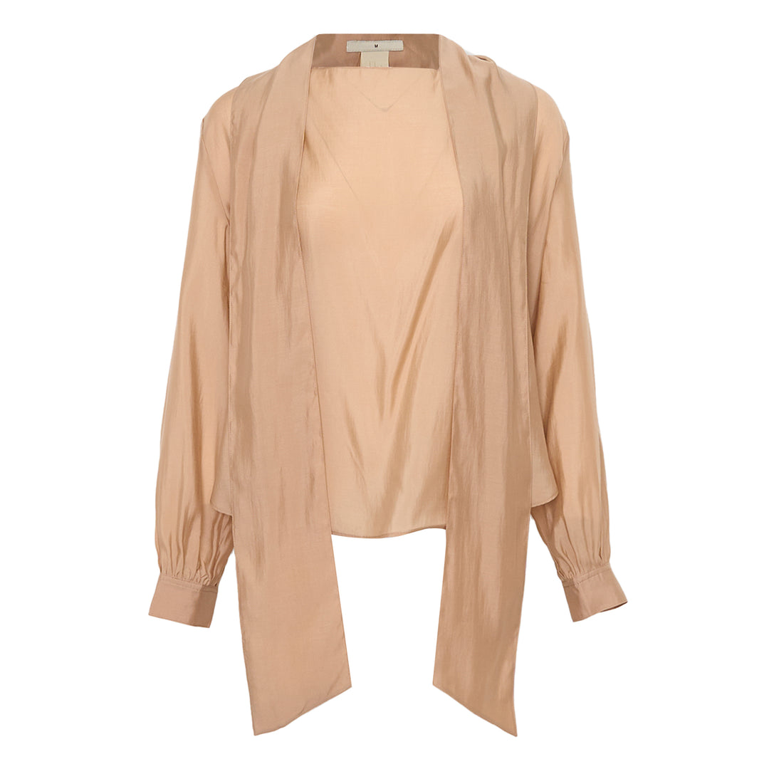 Scarf Drape Blouse