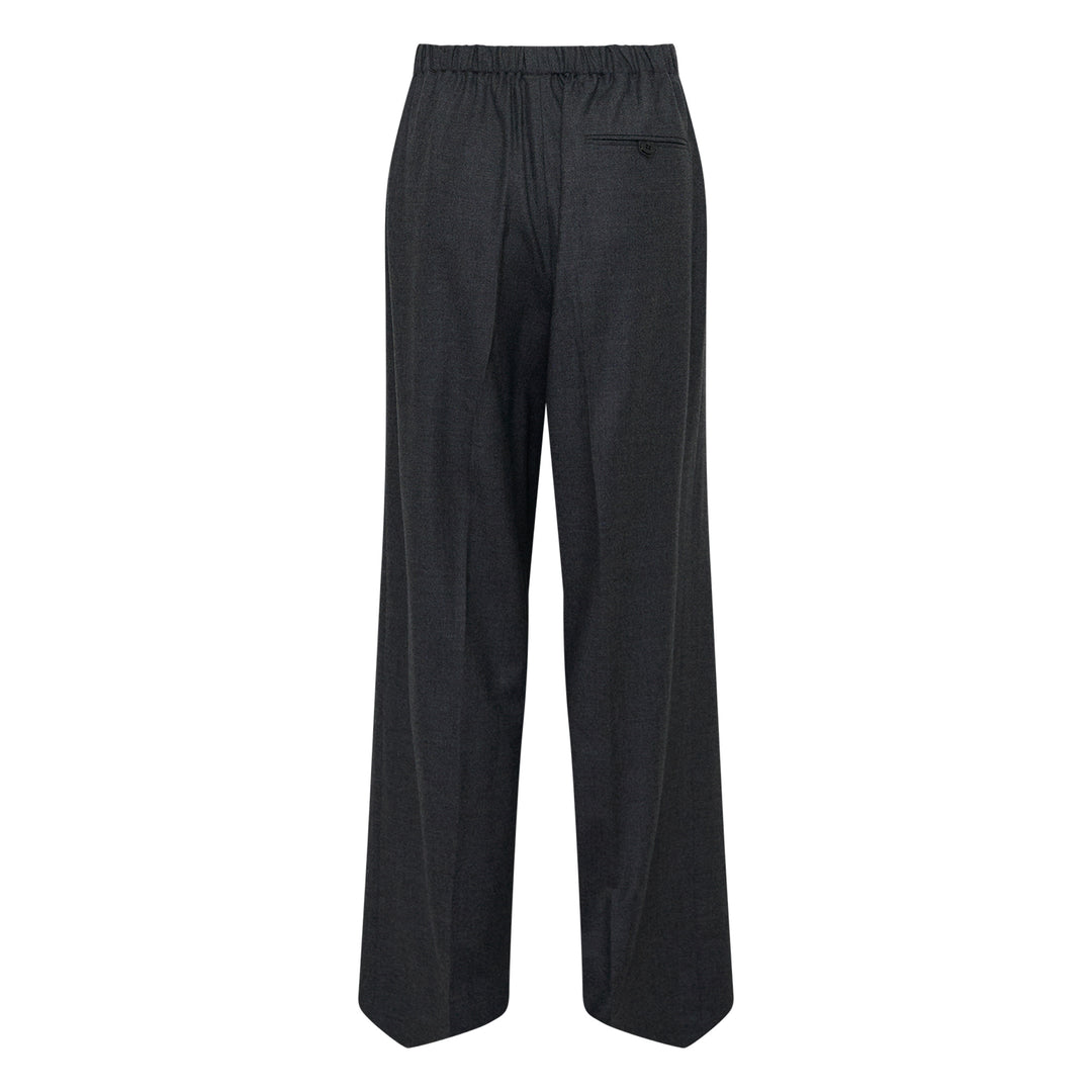 Wool Crease Band Trousers