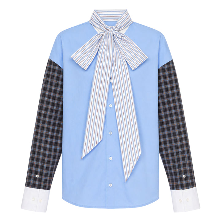 Colour Block Long Sleeve Top