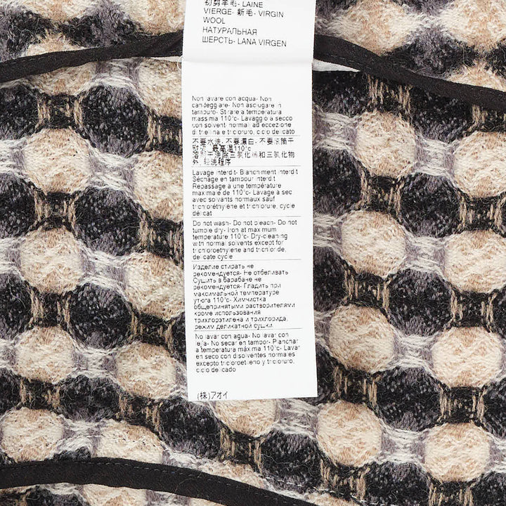 Diamond Check Fitted Jacket