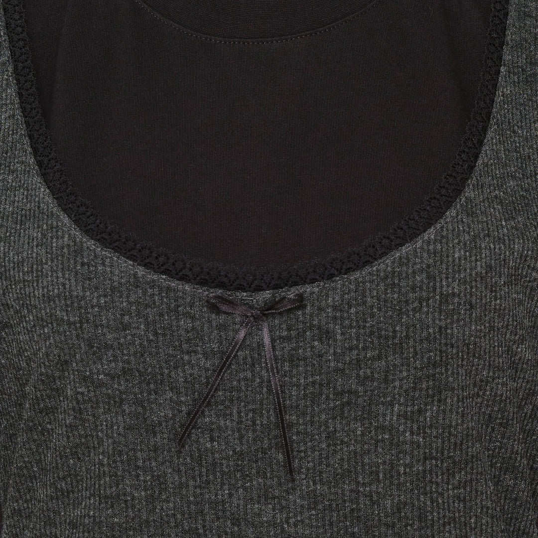 Layered Tank Top Tee