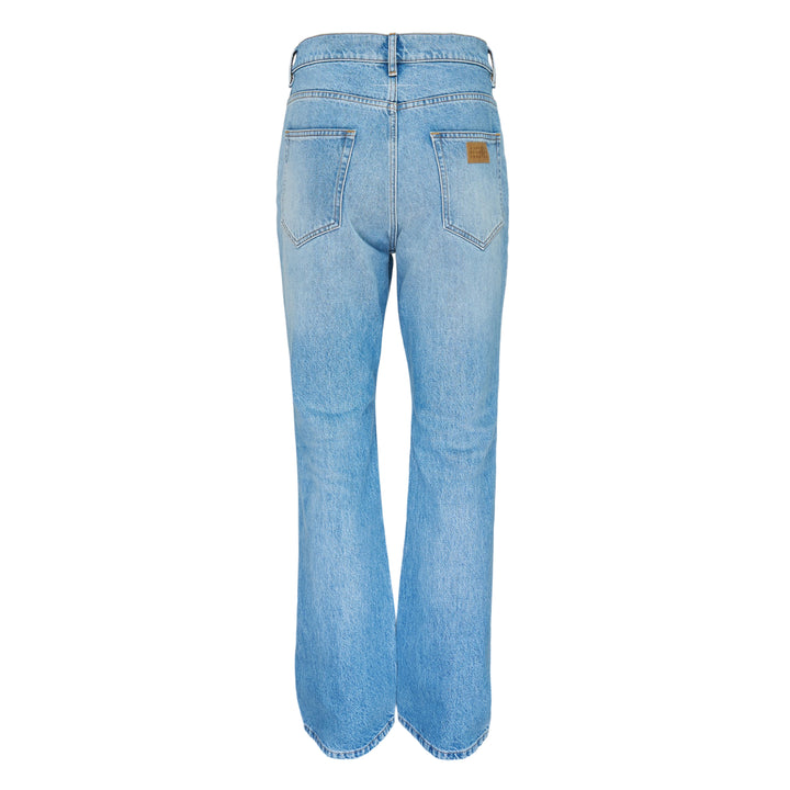 5 Pocket Blue Denim Jeans