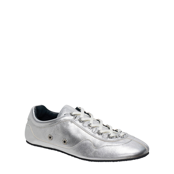 Stud Sneakers in Leather
